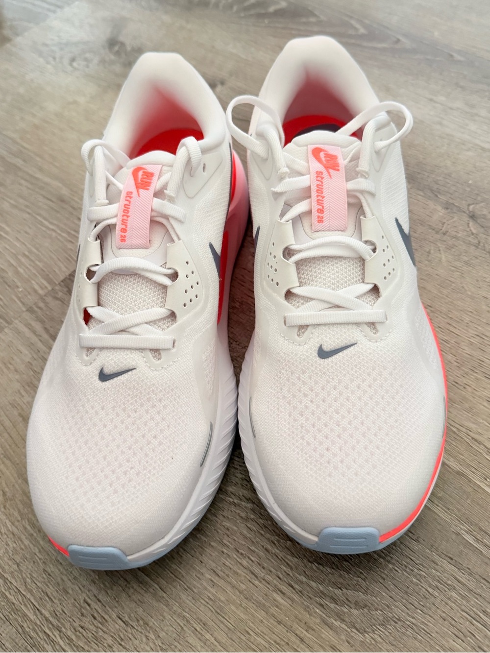 Nike Structure 26 White Hot Lava HJ1101-105 Size 11.5